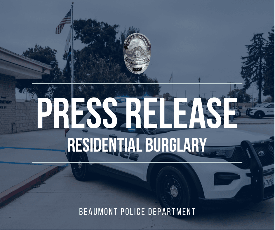 Investigation: Residential Burglary Graphic