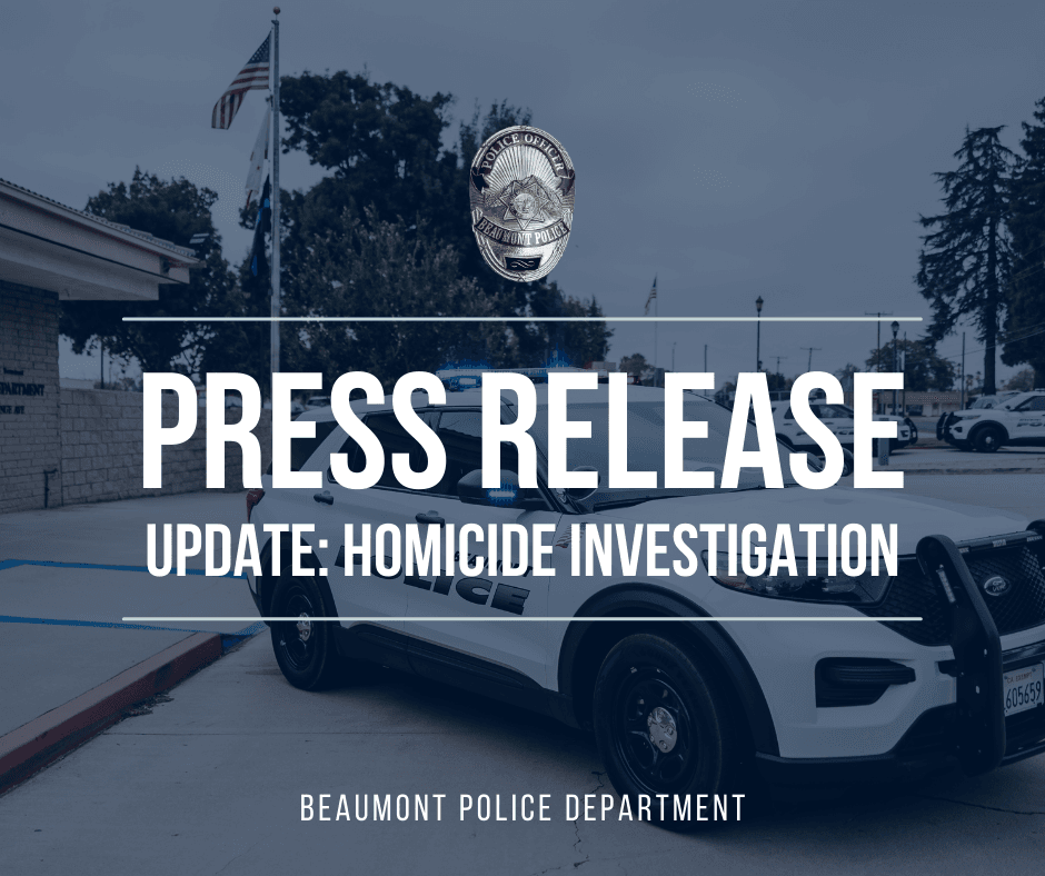 Update: Homicide Investigation Graphic